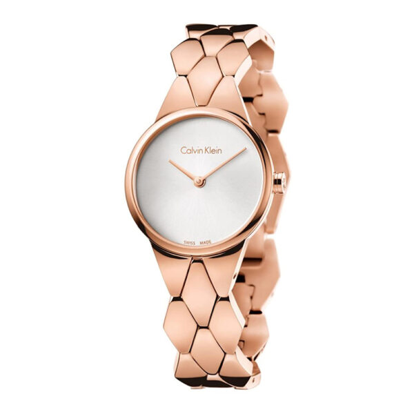 Calvin Klein designové dámské hodinky rose gold